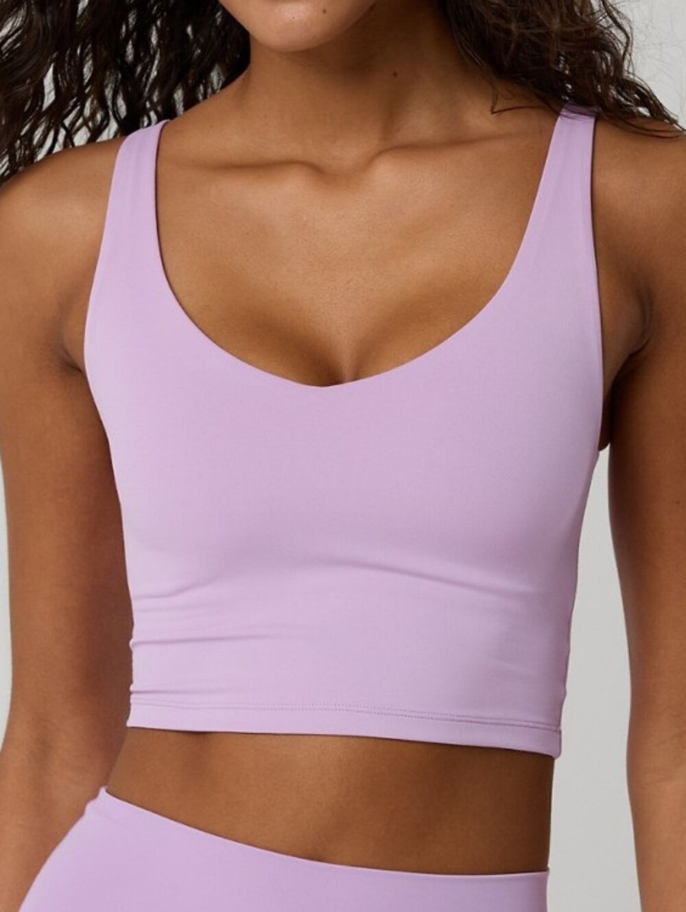 Aerie Longline Lively Lilac Bra Top